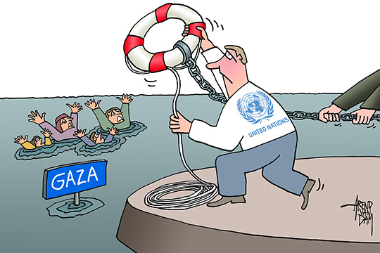 hulp aan Gaza