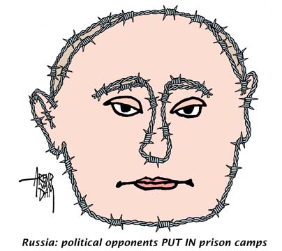 Poetins strafkampen: nieuwe Goelag
