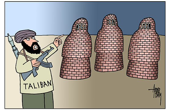 vrouwen onder de Taliban