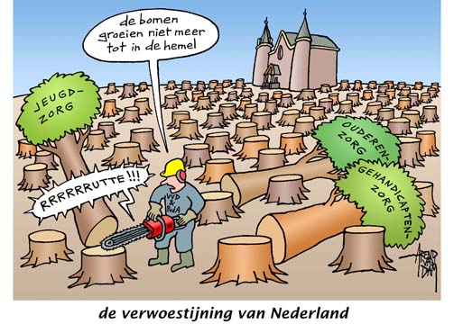 verwoestijning van Nederland
