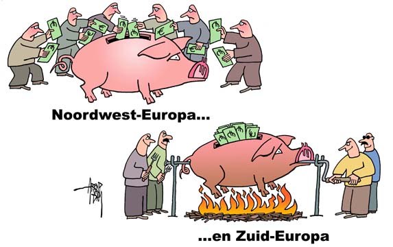 EuropaNoordwestZuid