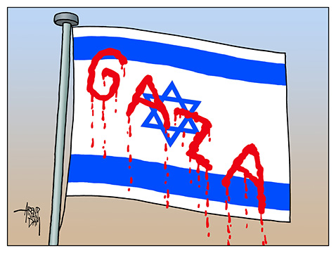 Isral  Gaza