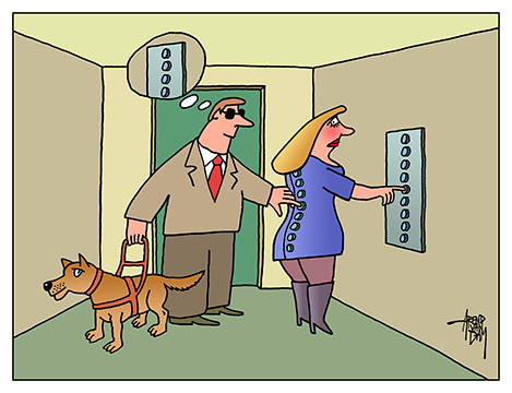 LiftKnoppenBlindemisverstand