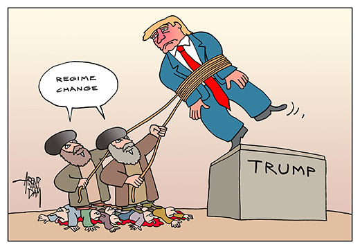 RegimeChangeTrump Iran