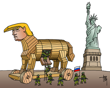 Trumpgeheim contact met Russen